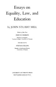 Collected Works of John Stuart Mill