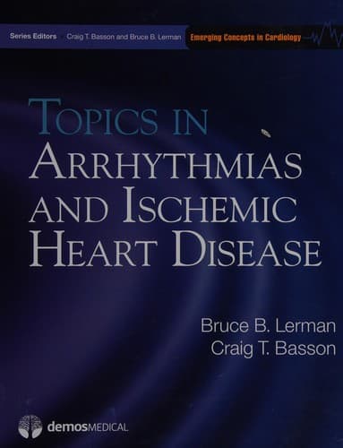 Topics in arrhythmias and ischemic heart disease