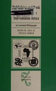 Publishing and book development in Sub-Saharan Africa