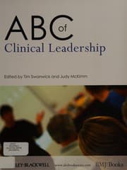 ABC of clinical leadership