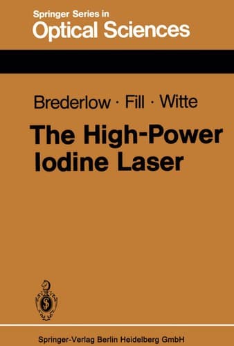 The high-power iodine laser