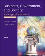 Business, Government, and Society
