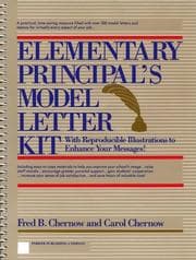 Elementary principal's model letter kit