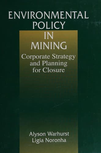 Environmental policy in mining