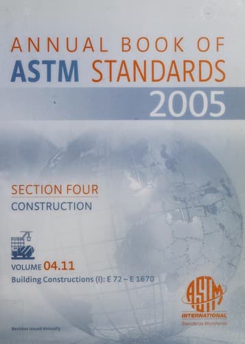 Annual book of ASTM standards