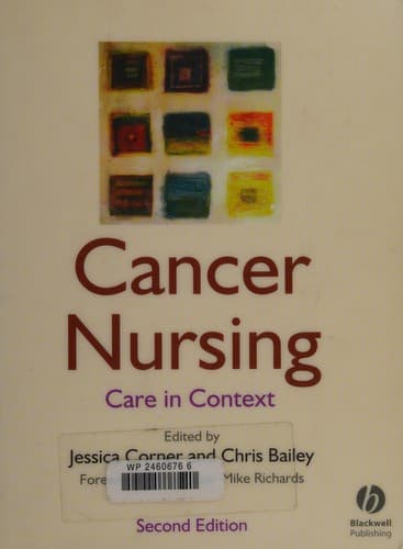 Cancer nursing