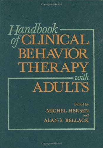 Handbook of clinical behavior therapy with adults