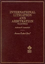 International litigation and arbitration