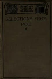 Selections From Poe [6 stories, 35 poems]