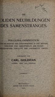 Die soliden Neubildungen des Samenstranges ...