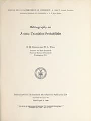 Bibliography on atomic transition probabilities