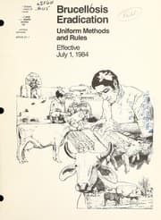 Brucellosis eradication
