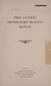 Free gunnery instructors' training manual
