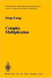 Complex multiplication
