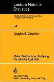 Metric methods for analyzing partially ranked data