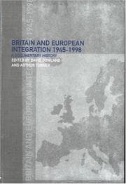 Britain and European integration, 1945-1998