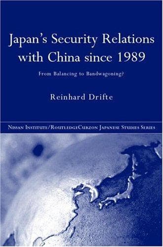 Japan's security relations with China since 1989