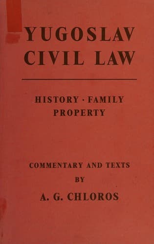 Yugoslav civil law
