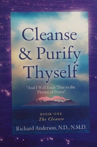 Cleanse & purify thyself
