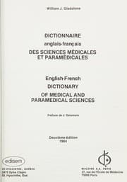Dictionnaire anglais-français des sciences médicales et paramédicales =