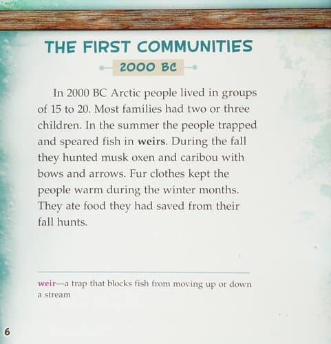 Arctic Communities Past and Present
