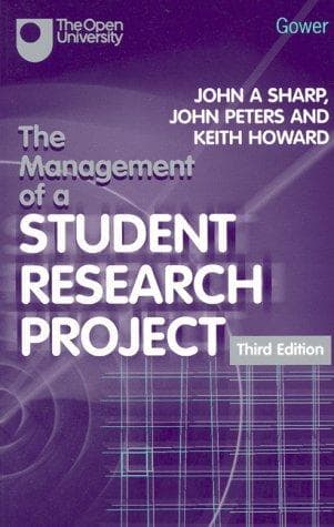 The management of a student research project