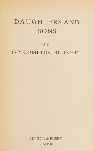 Daughters and sons