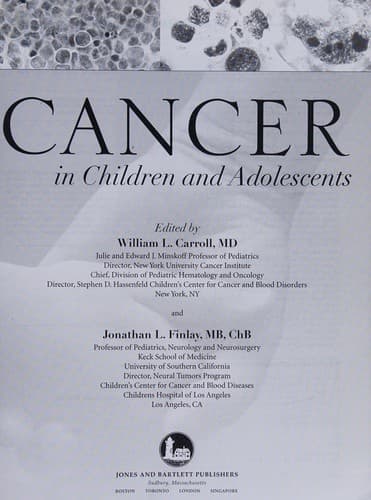 Cancer in children and adolescents