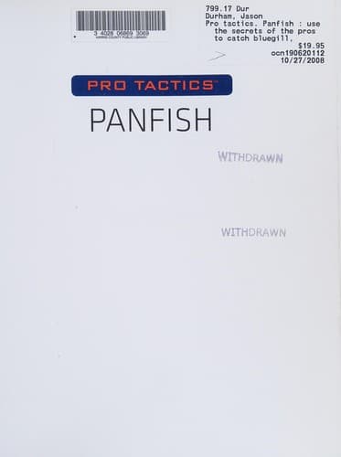 Pro Tactics: Panfish