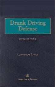 Drunk driving defense