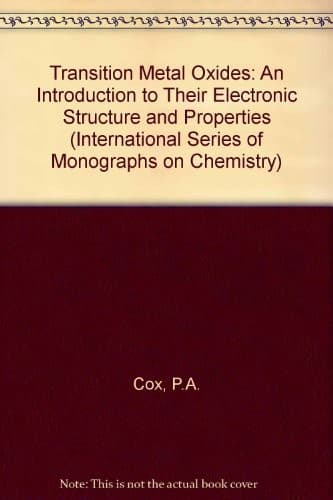 Transition metal oxides