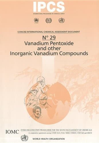 Vanadium Pentoxide and Other Inorganic Vanadium Compounds (Concise International Chemical Assessment Document)