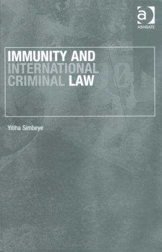 Immunity And International Criminal Law