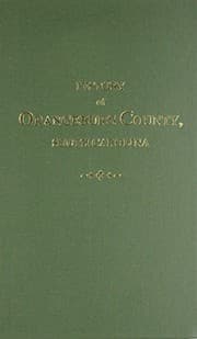 The history of Orangeburg County, South Carolina