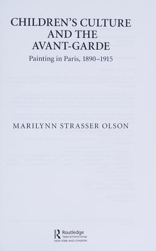 Children's culture and the avant-garde