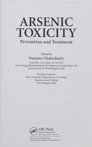 Arsenic Toxicity