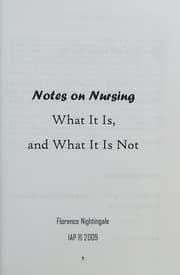 Notes on Nursing