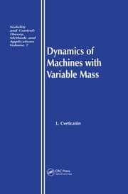 Dynamics of machines with variable mass