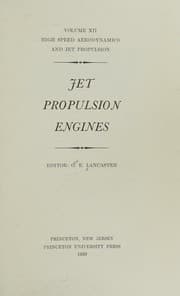 Jet propulsion engines