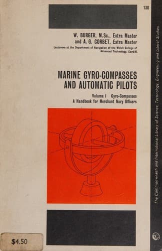 Marine gyro-compasses and automatic pilots