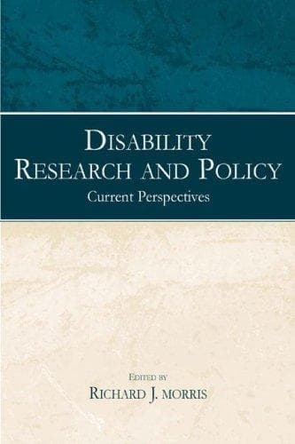 Disability research and policy