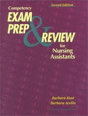 Competency exam prep and review for nursing assistants