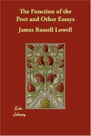 The function of the poet and other essays