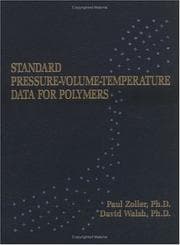 Standard pressure-volume-temperature data for polymers