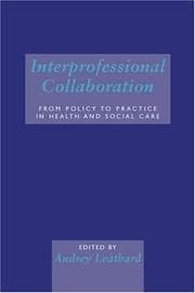 Interprofessional collaboration