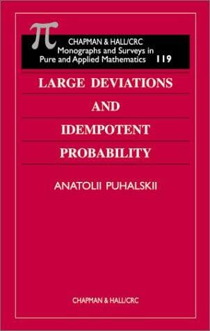 Large deviations and idempotent probability