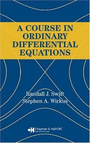 A course in ordinary differential equations