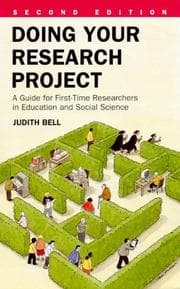 Doing your research project