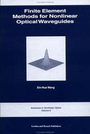 Finite element methods for nonlinear optical waveguides
