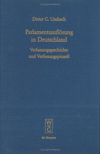 Parlamentsauflösung in Deutschland